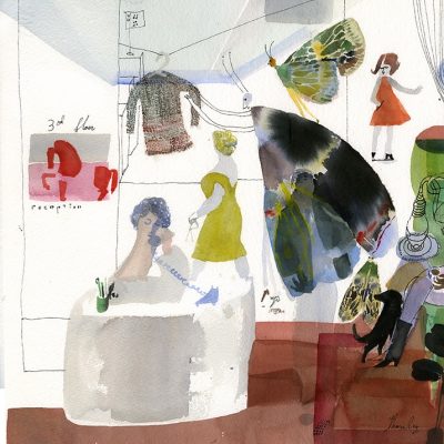 thornley_3rd_floor_reception_watercolor_14x13inches